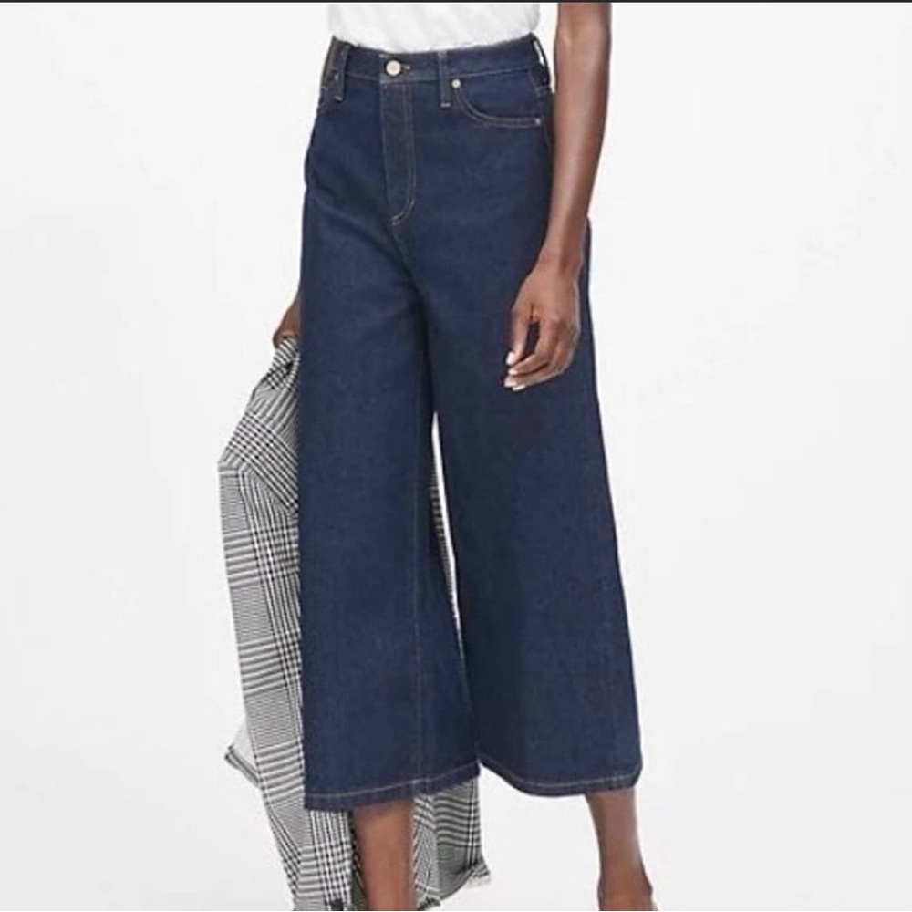 Banana Republic High Rise Crop Size 27 Denim Jeans